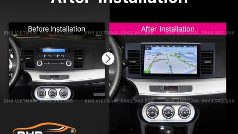 Màn hình DVD Android xe Mitsubishi Lancer 2008 - 2017 | Vitech 